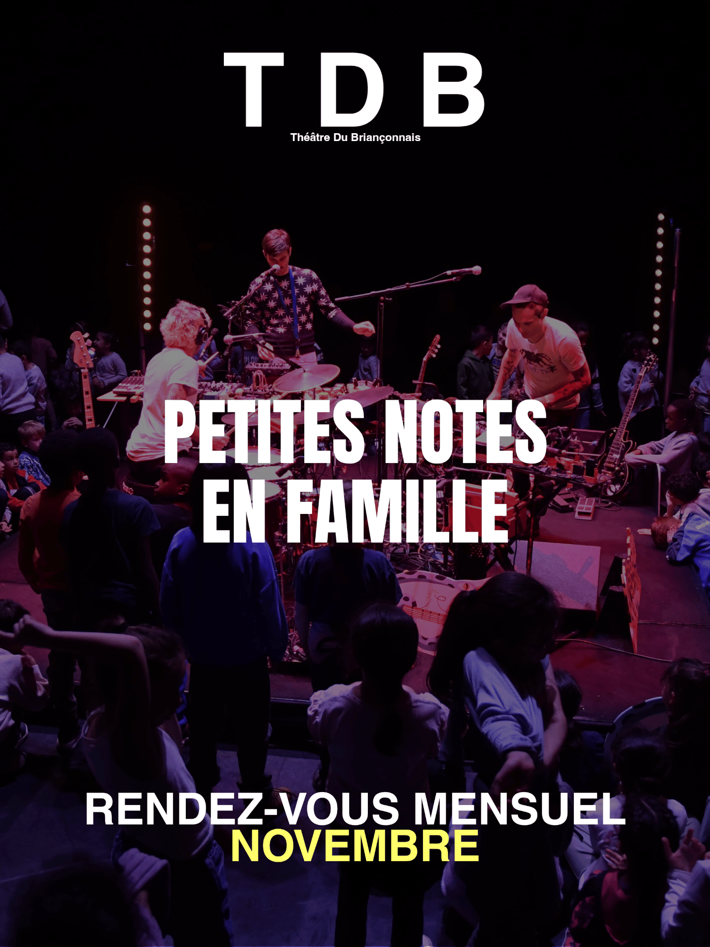 Les rendez-vous mensuels du TDB