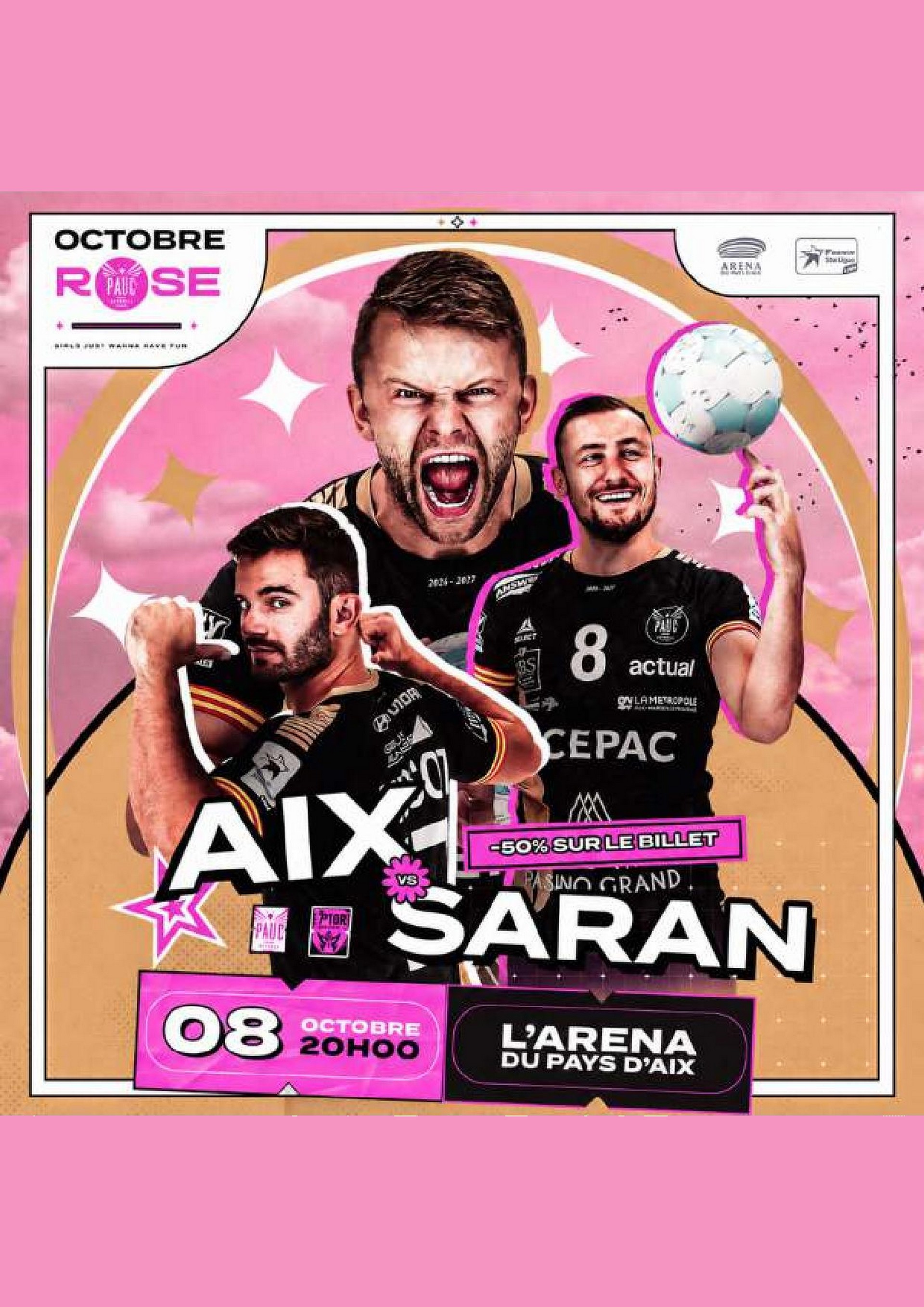 Match Handball - Le PAUC vs Les SEPTORS de Saran