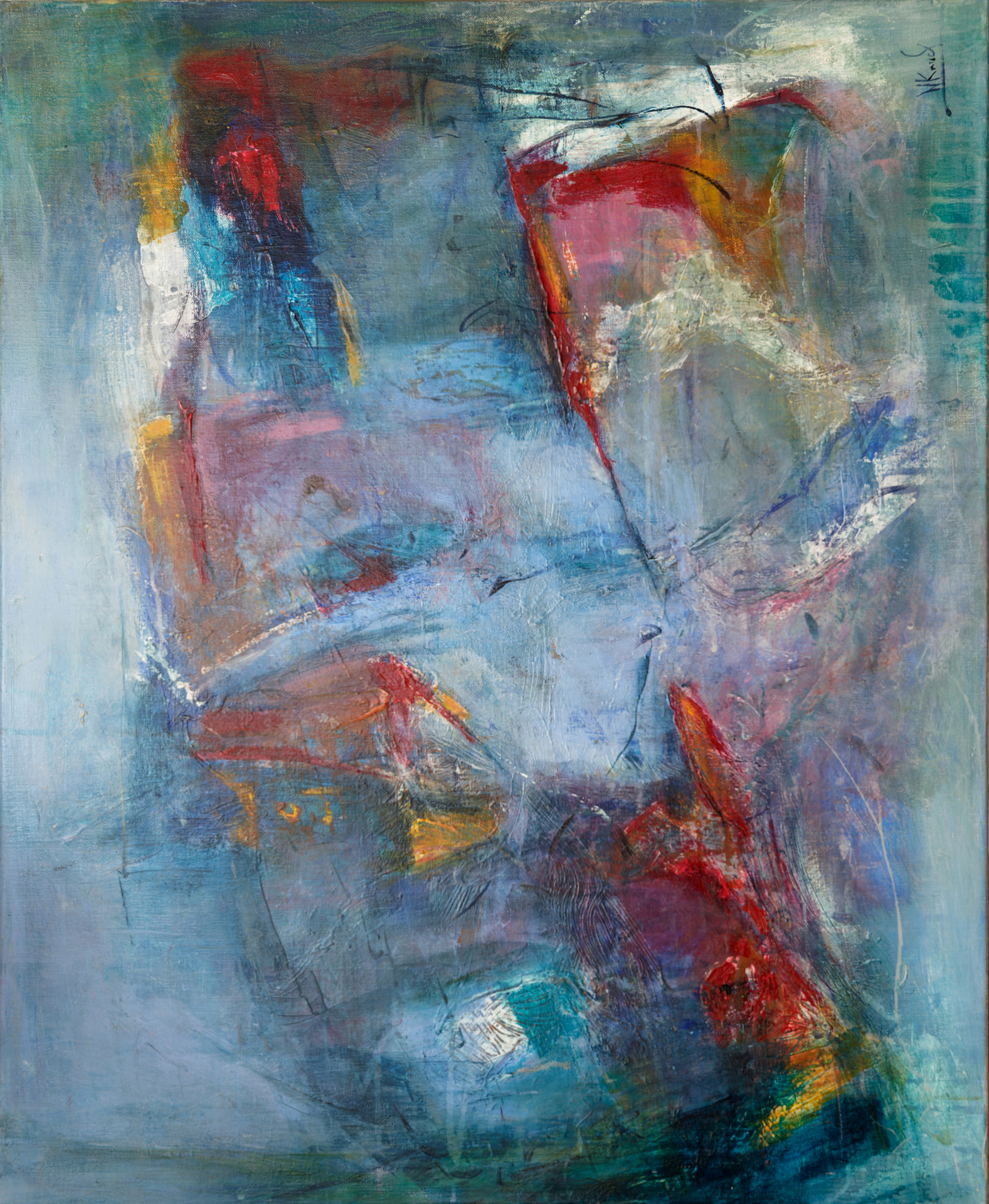 Exposition peinture : Des gestes et des couleurs