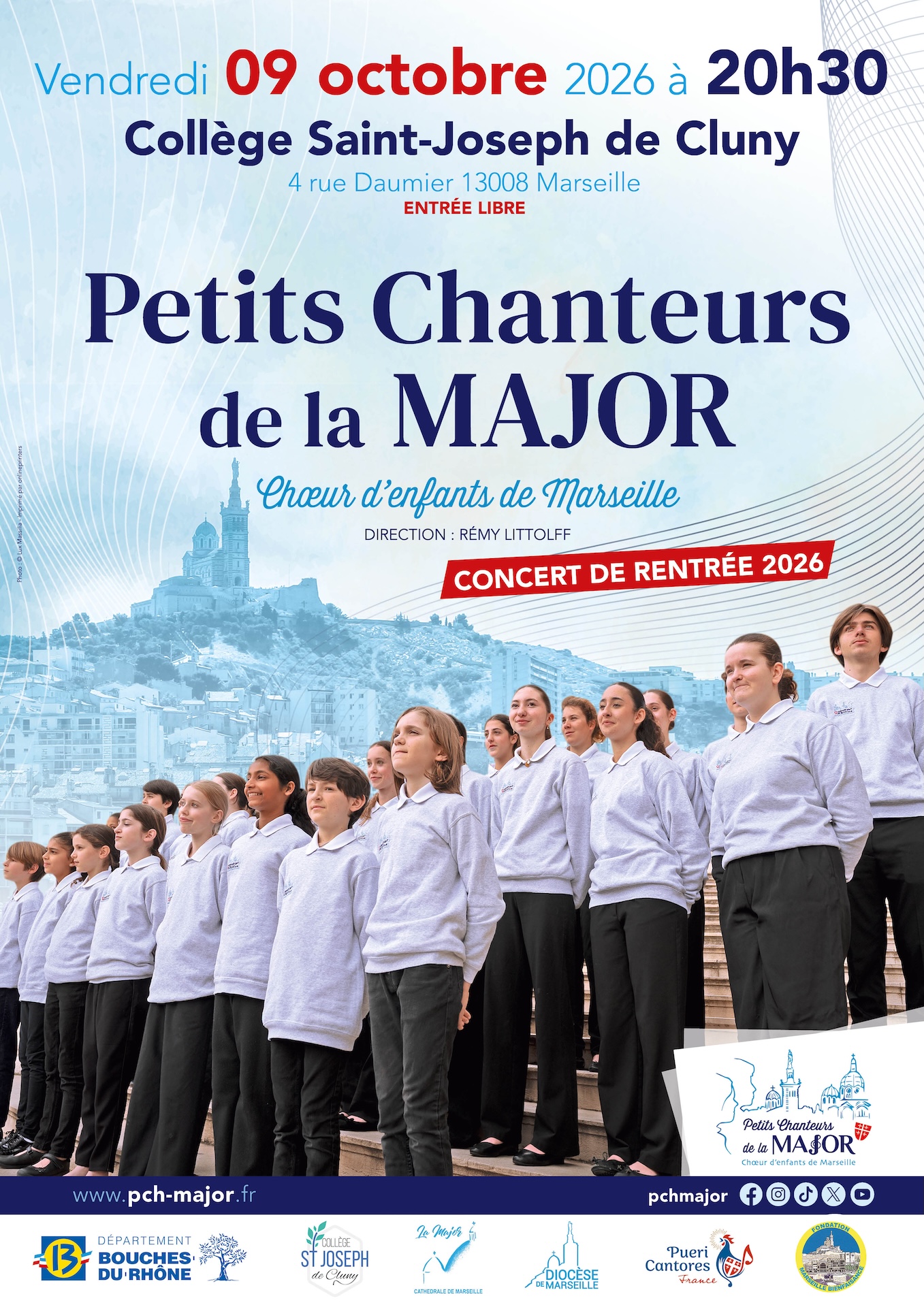 Concert de rentr�e - petits chanteurs de la Major