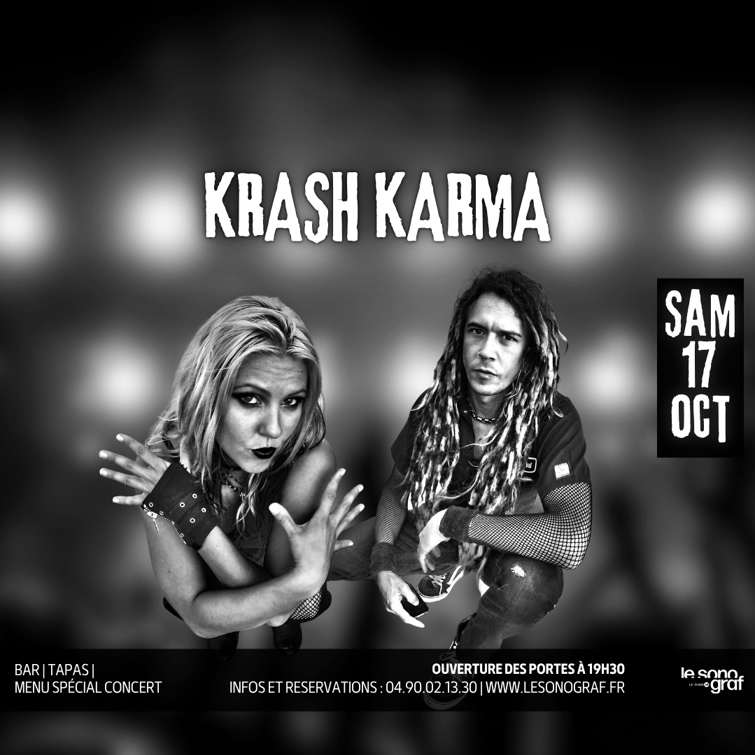 Krash Karma en concert au Sonograf