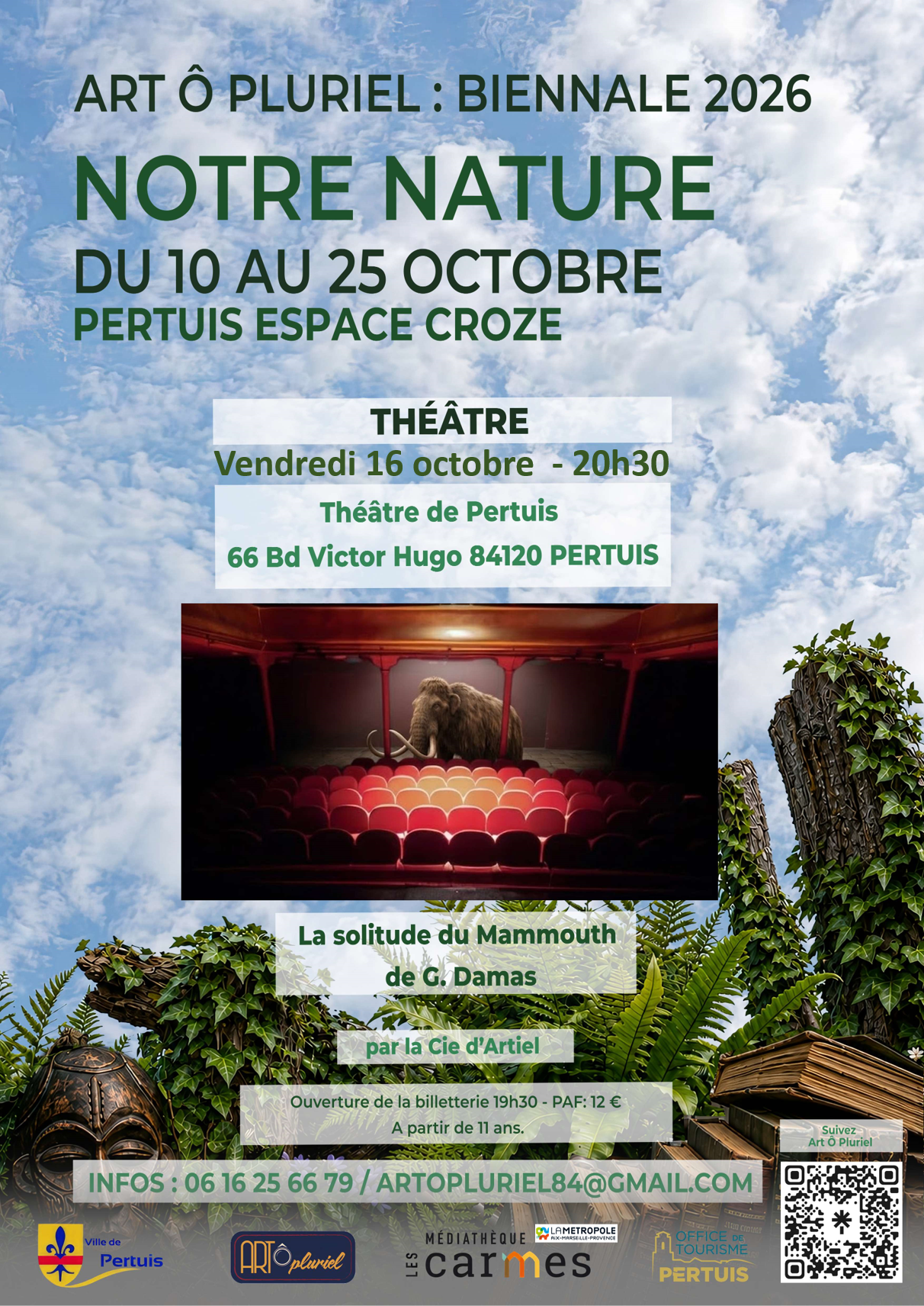 Biennale Art�Pluriel 2026- Th��tre de Pertuis