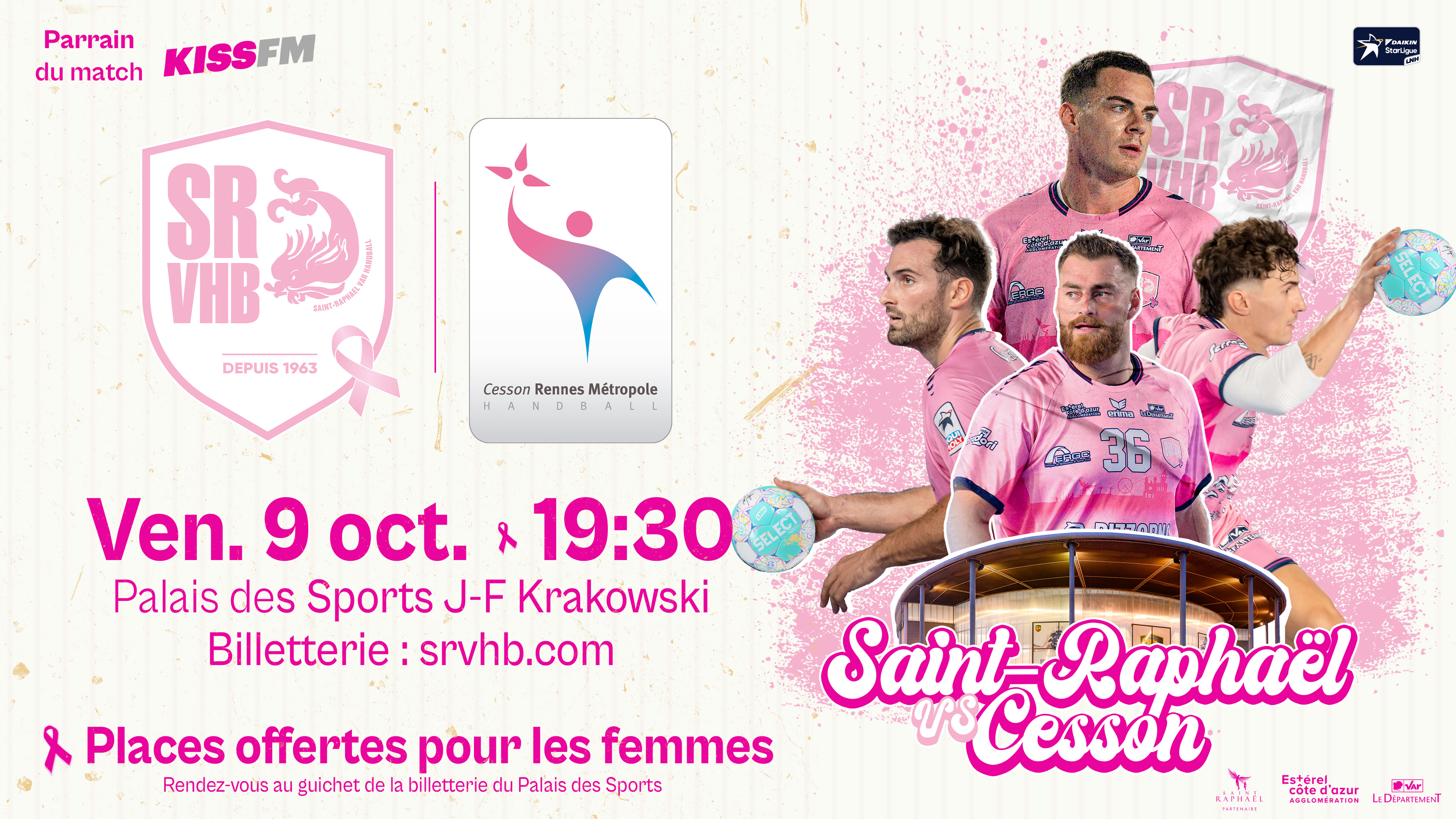 Handball - Saint-Rapha�l Vs Cesson