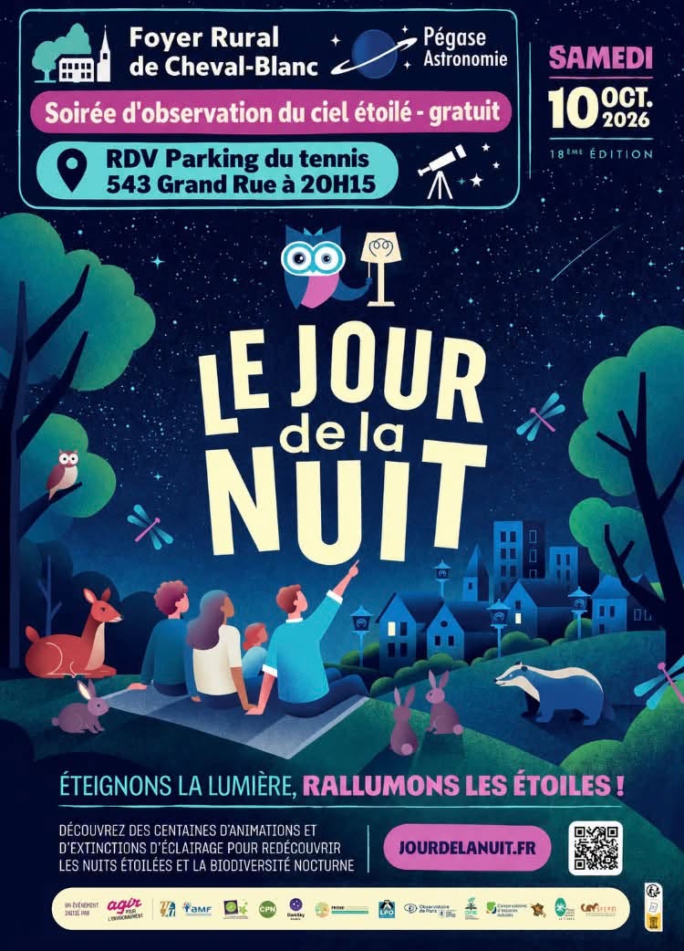 Le Jour de la Nuit � Cheval-Blanc