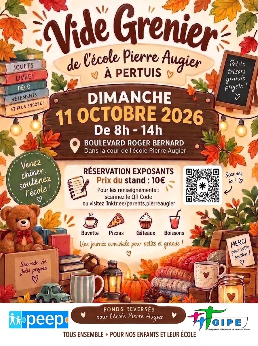 Vide Grenier de l'�cole Pierre Augier
