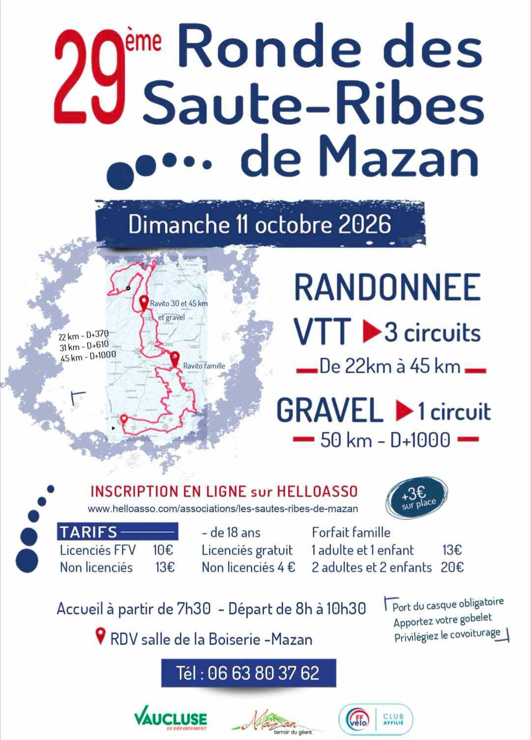29�me Ronde des Saute-Ribes de Mazan