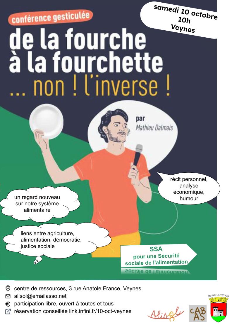 S�curit� sociale de l'alimentation - conf. gesticul�e de Mathieu Dalmais