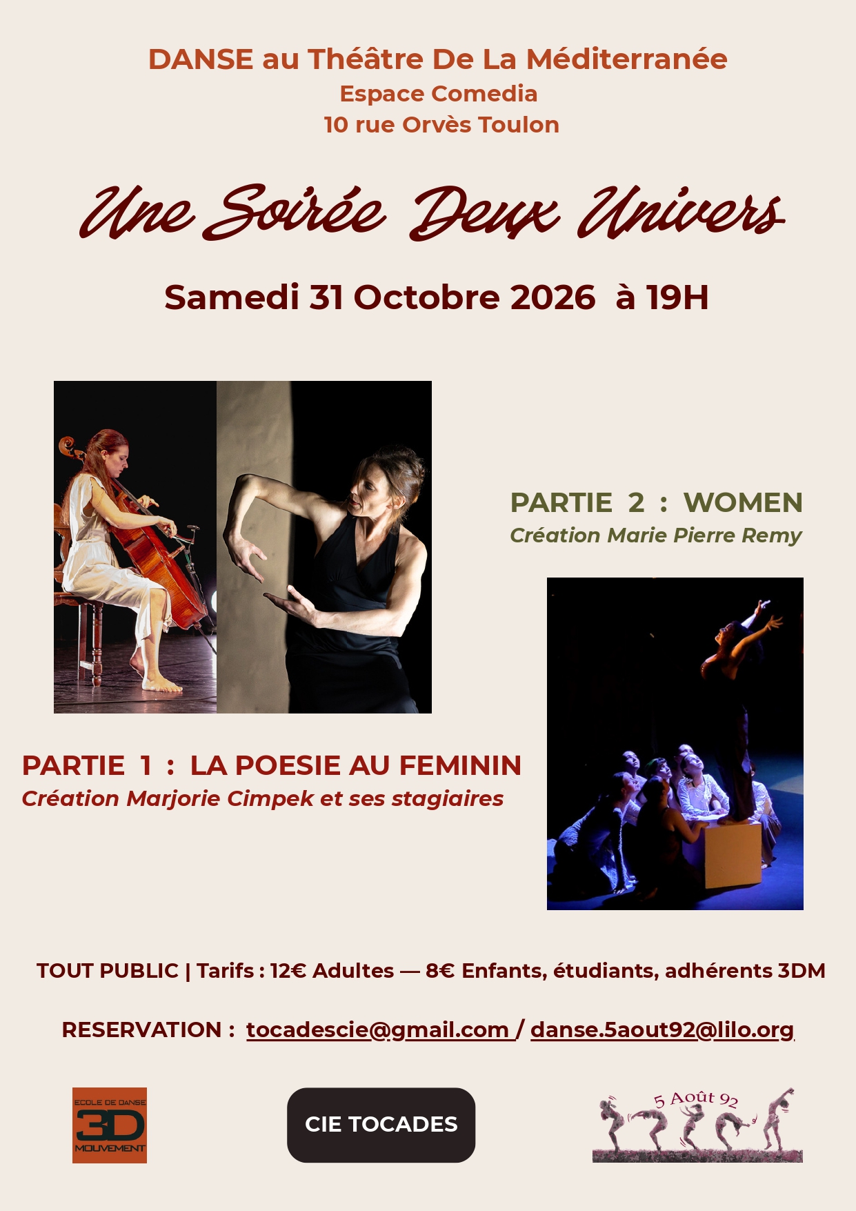 Spectacle de Danse Contemporaine 