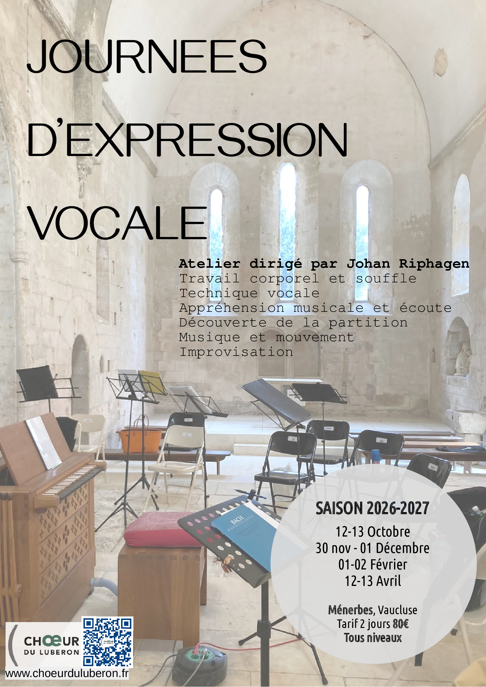 Atelier d'Expression vocale