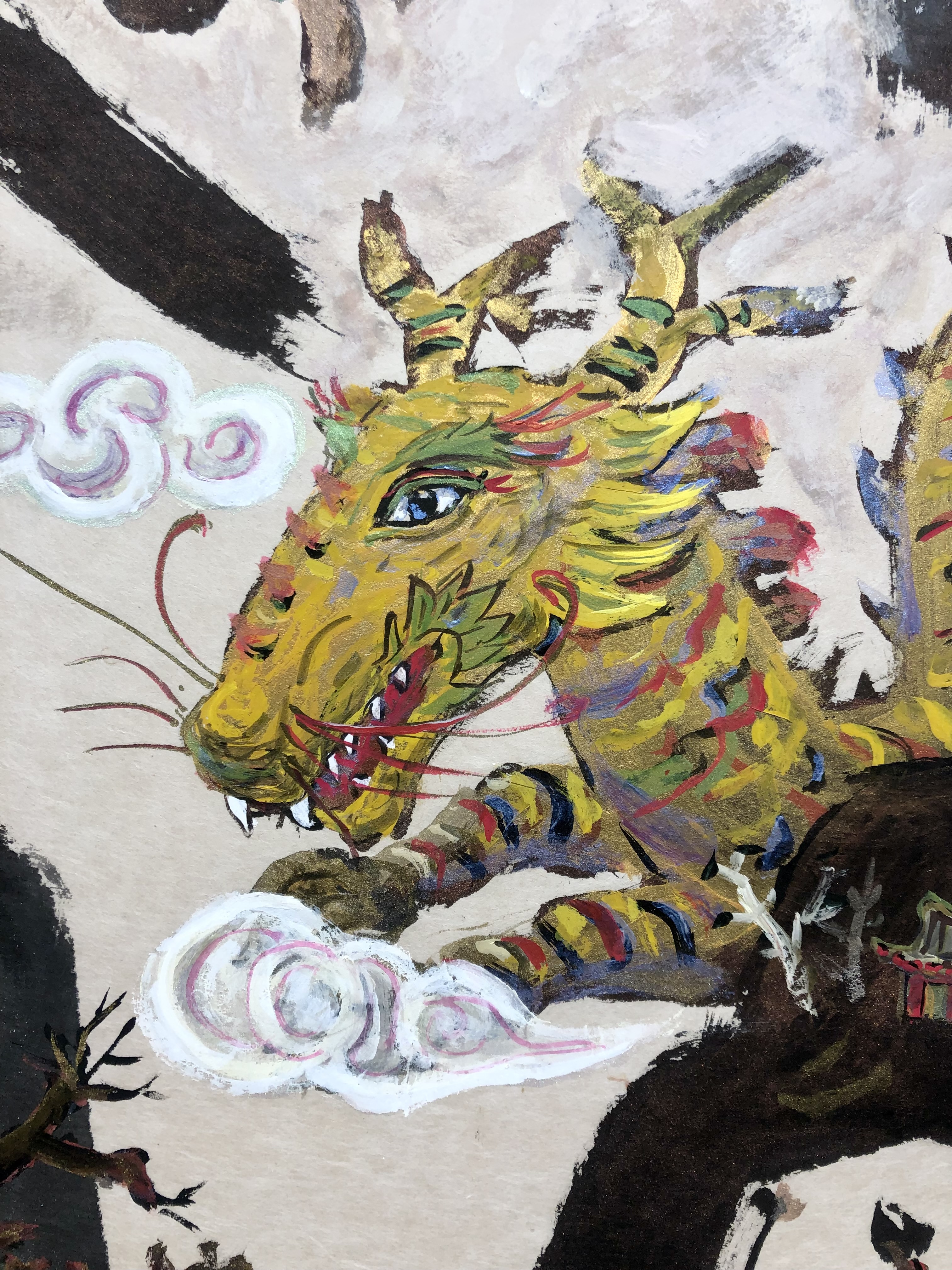 Lee Ufan Arles -  Atelier des 8-11 ans - Animaux du Minhwa