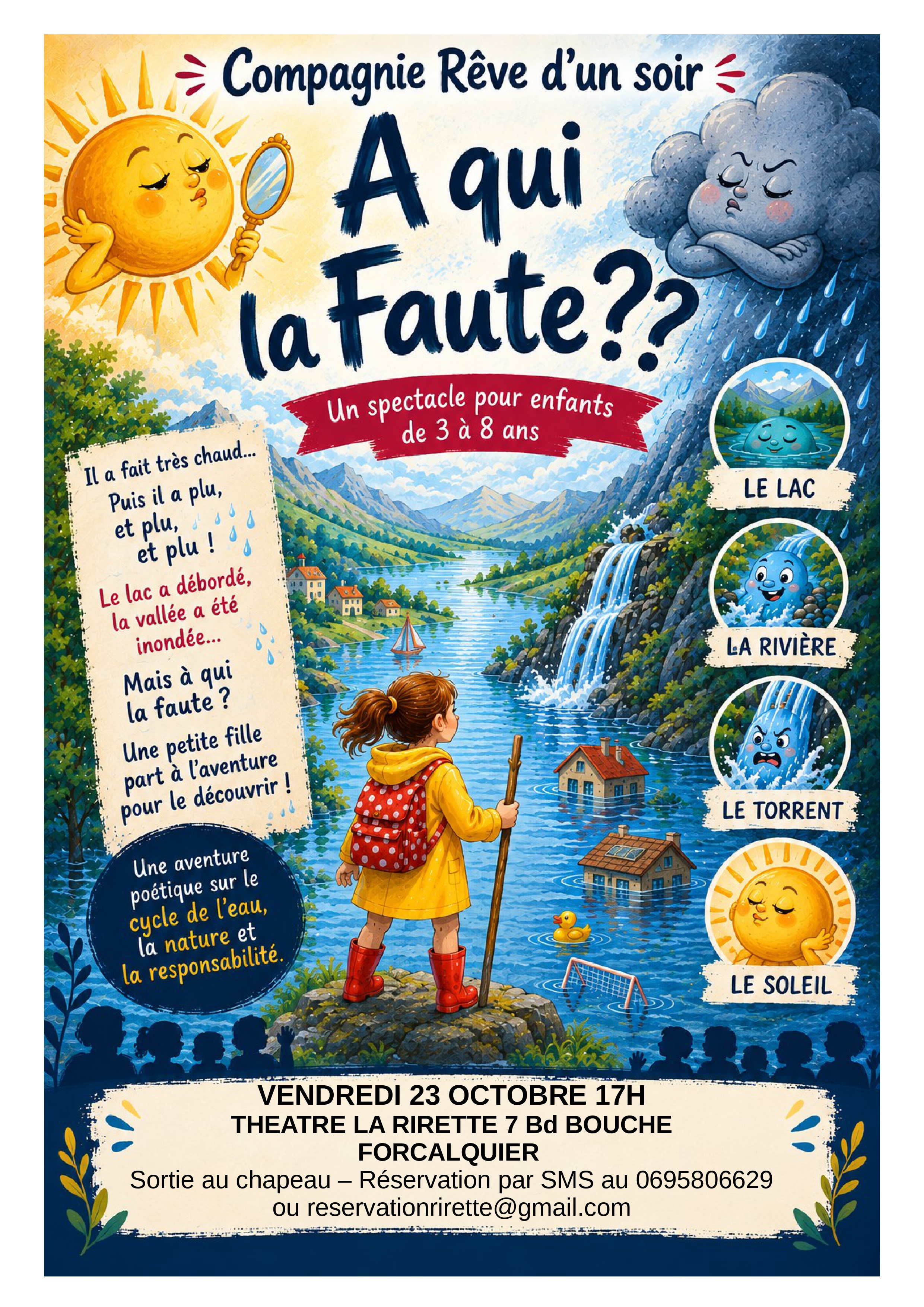 Spectacle jeune public A QUI LA FAUTE ?