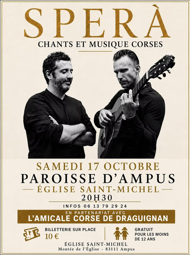 SPER� Chants et musique Corses