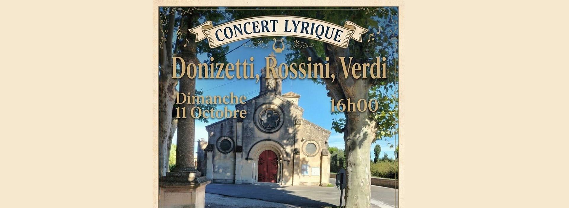Concert lyrique � la chapelle St Roch � Saint-R�my-de-Provence
