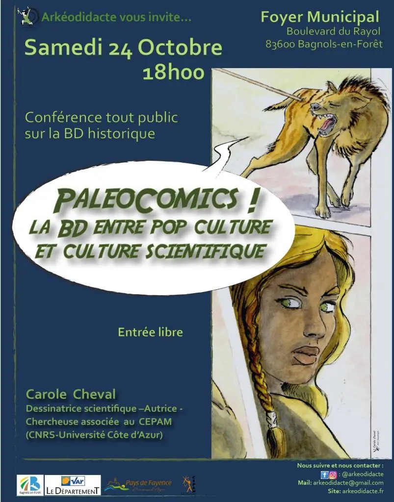 Pal�ocomics : une conf�rence autour de la BD historique