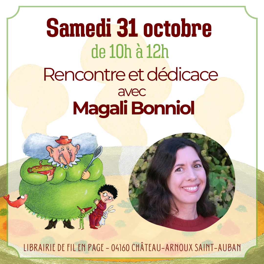 Rencontre et d�dicace avec Magali Bonniol � Ch�teau-Arnoux