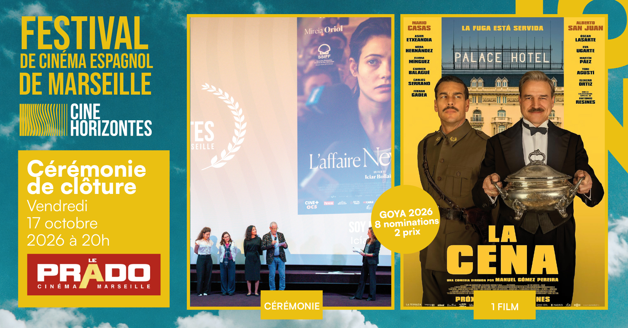 C�r�monie de cl�ture - Cin�Horizontes - un grand film r�compens� aux Goyas 2026