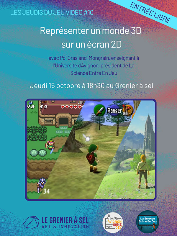 Les jeudis du jeu vid�o #10 - Repr�senter un monde 3D sur un �cran 2D