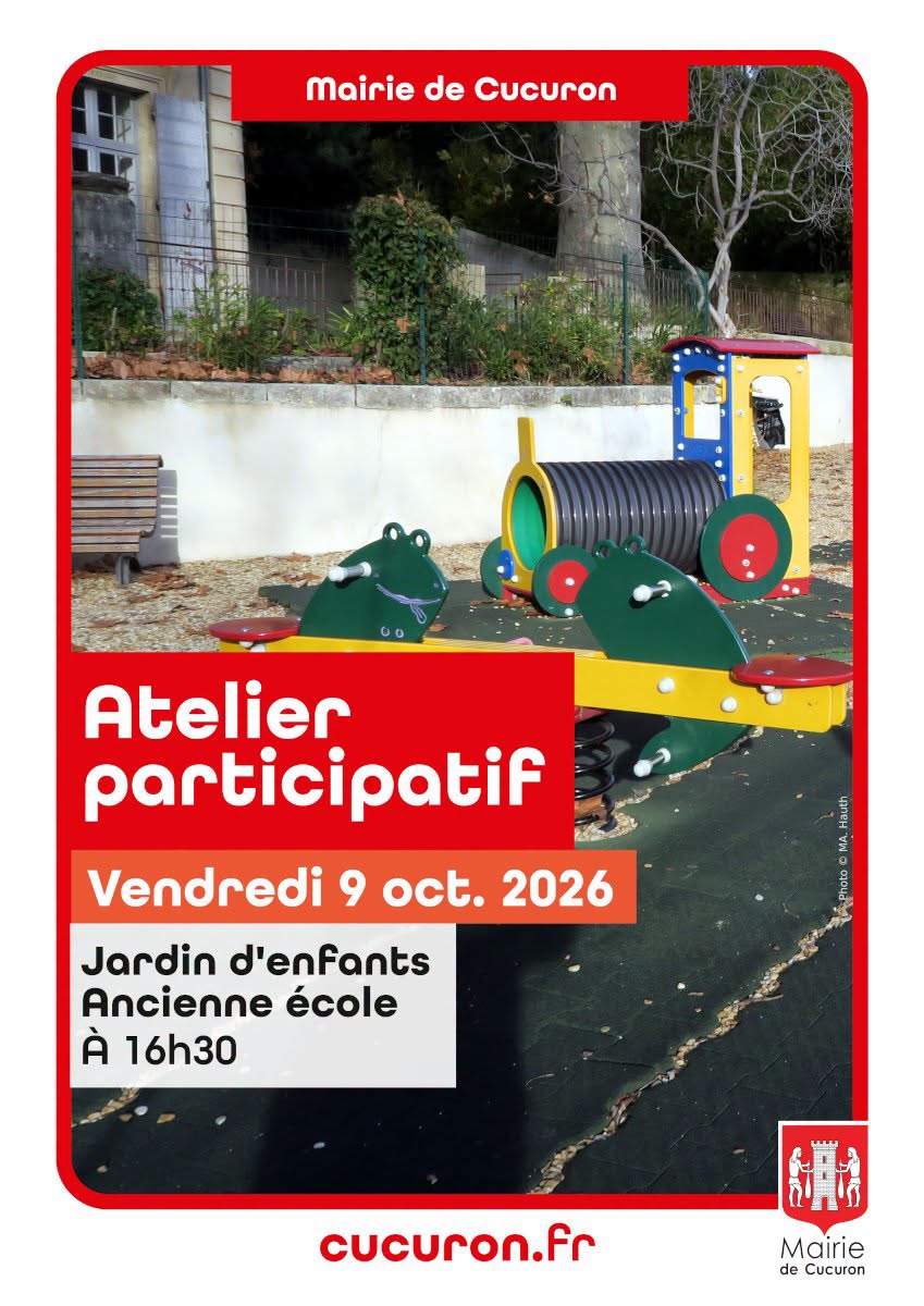Atelier participatif � Cucuron.