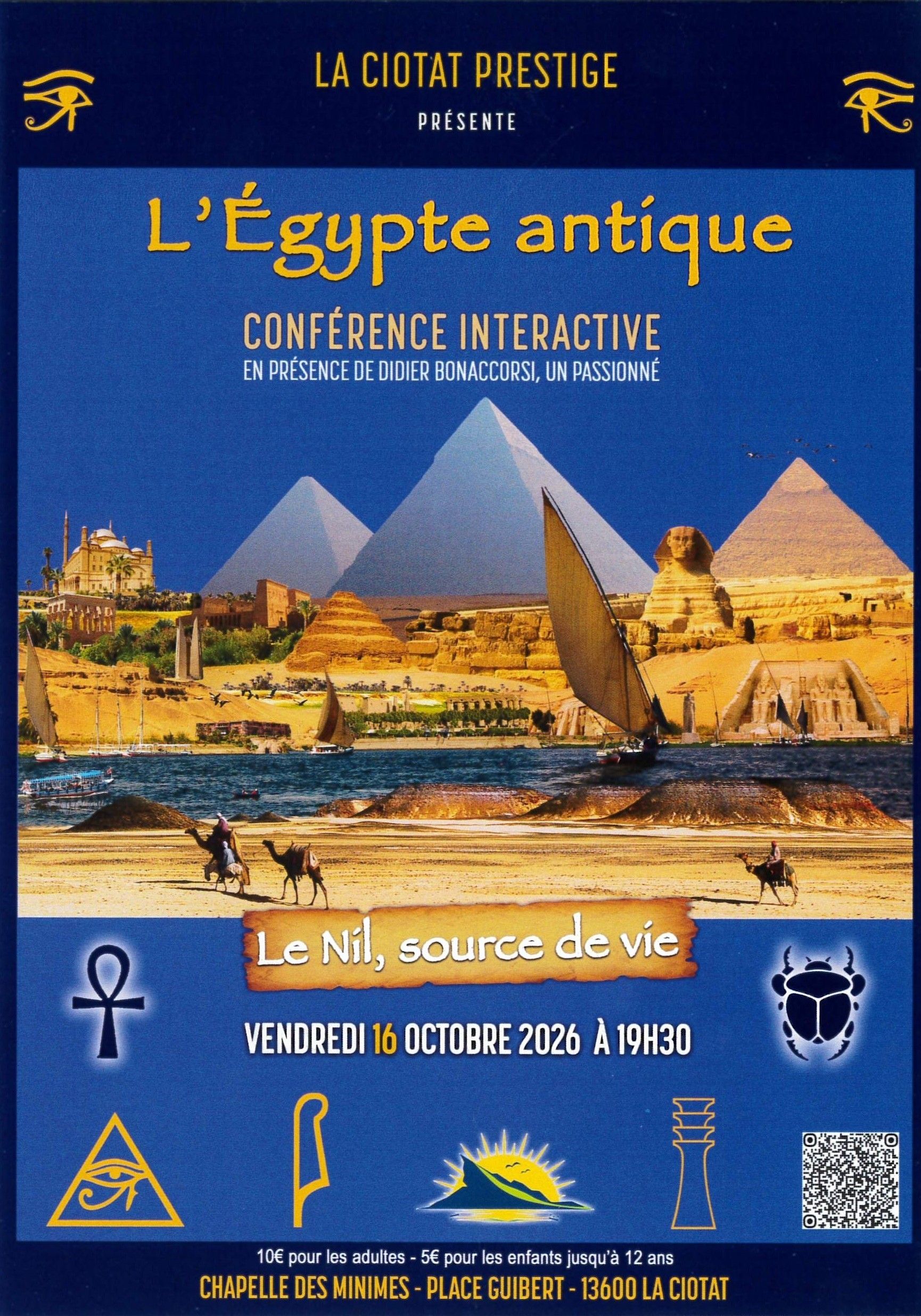 Conf�rence interactive : Le Nil, source de vie