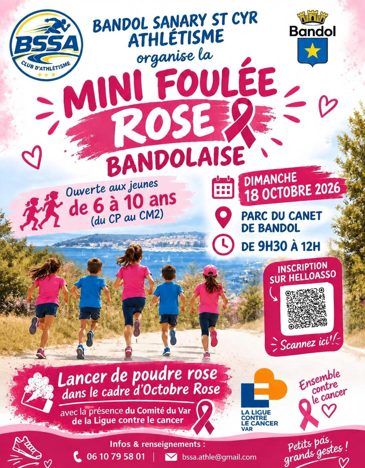 Mini Foul�e Rose Bandolaise