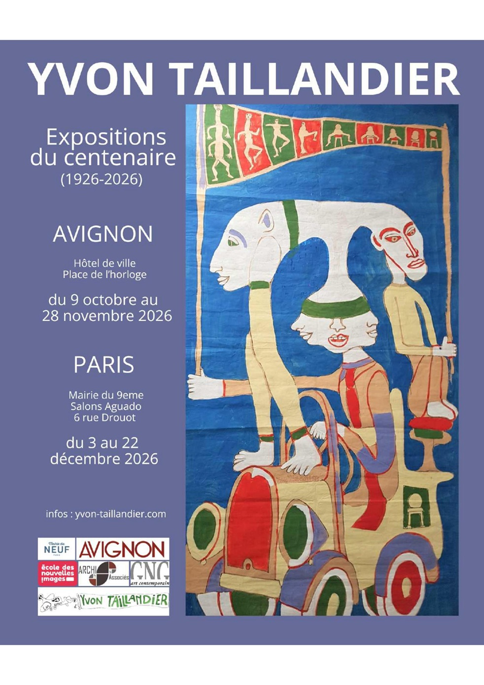 Yvon Taillandier - Exposition du centenaire : 1926 > 2026