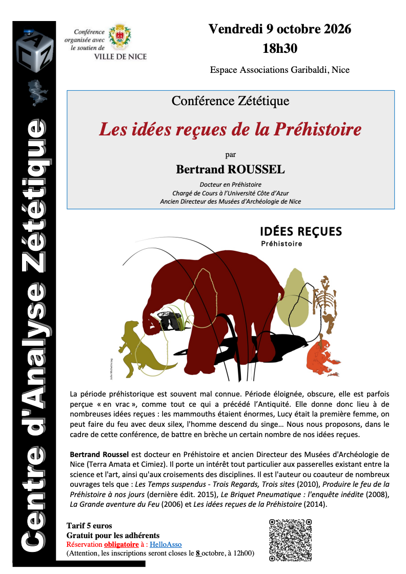 Les id�es re�ues de la Pr�histoire