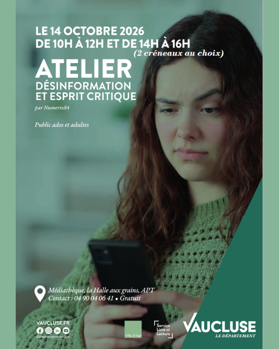 Atelier D�sinformation et esprit critique