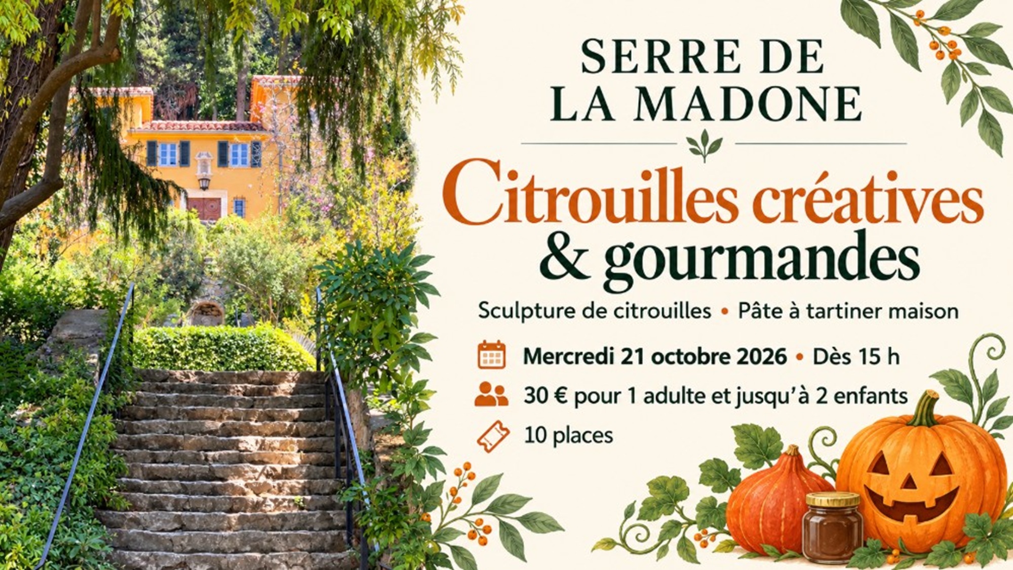 Citrouilles cr�atives et gourmandes
