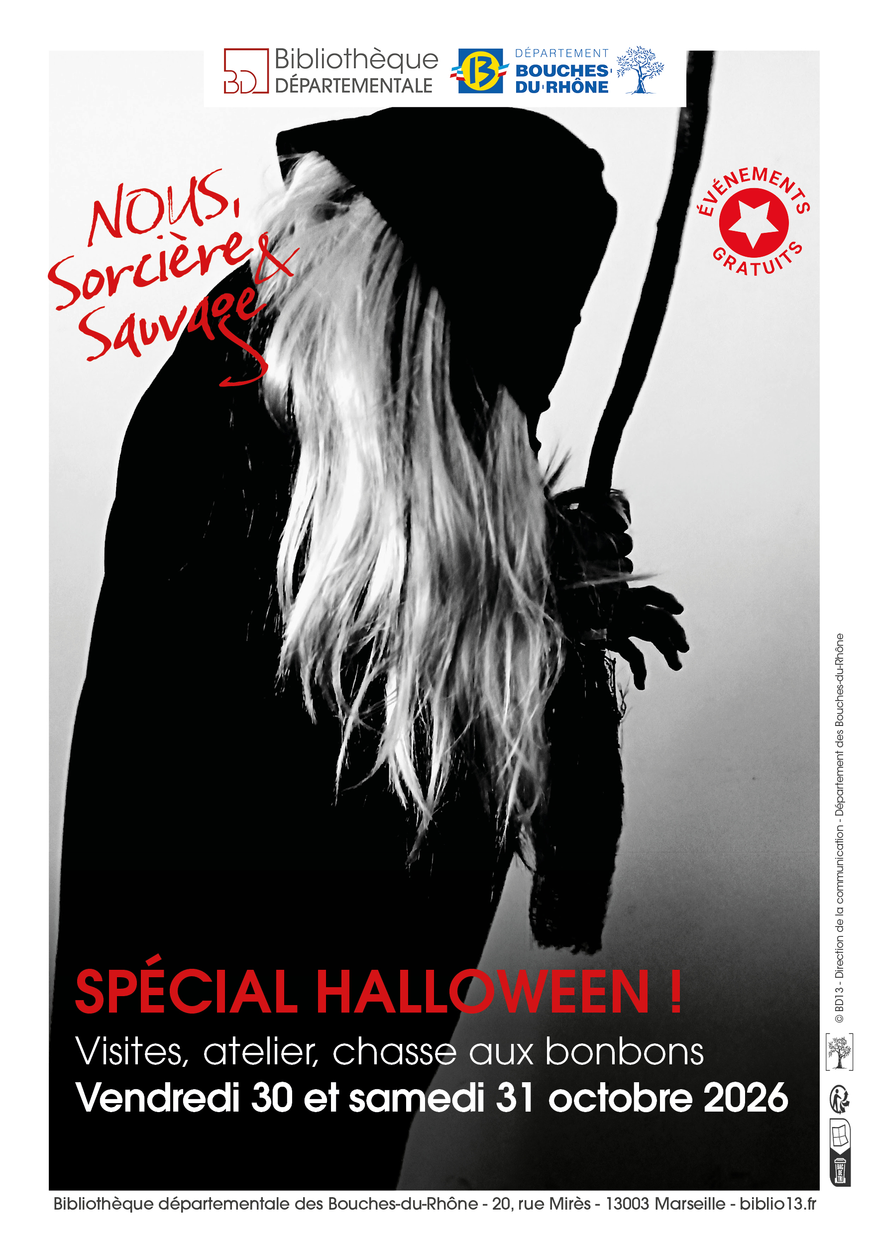 Sp�cial Halloween autour de l'exposition NOUS, Sorci�re & Sauvage !