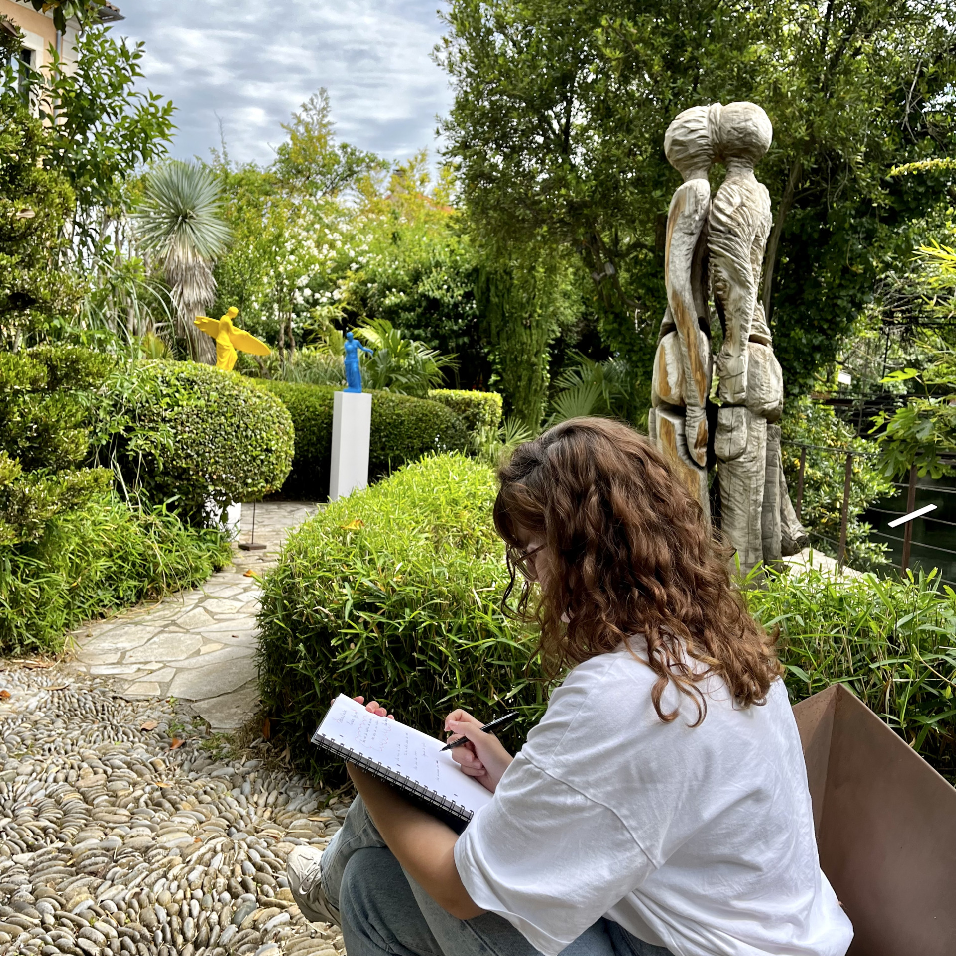 Atelier d'�criture � La Fondation Villa Datris