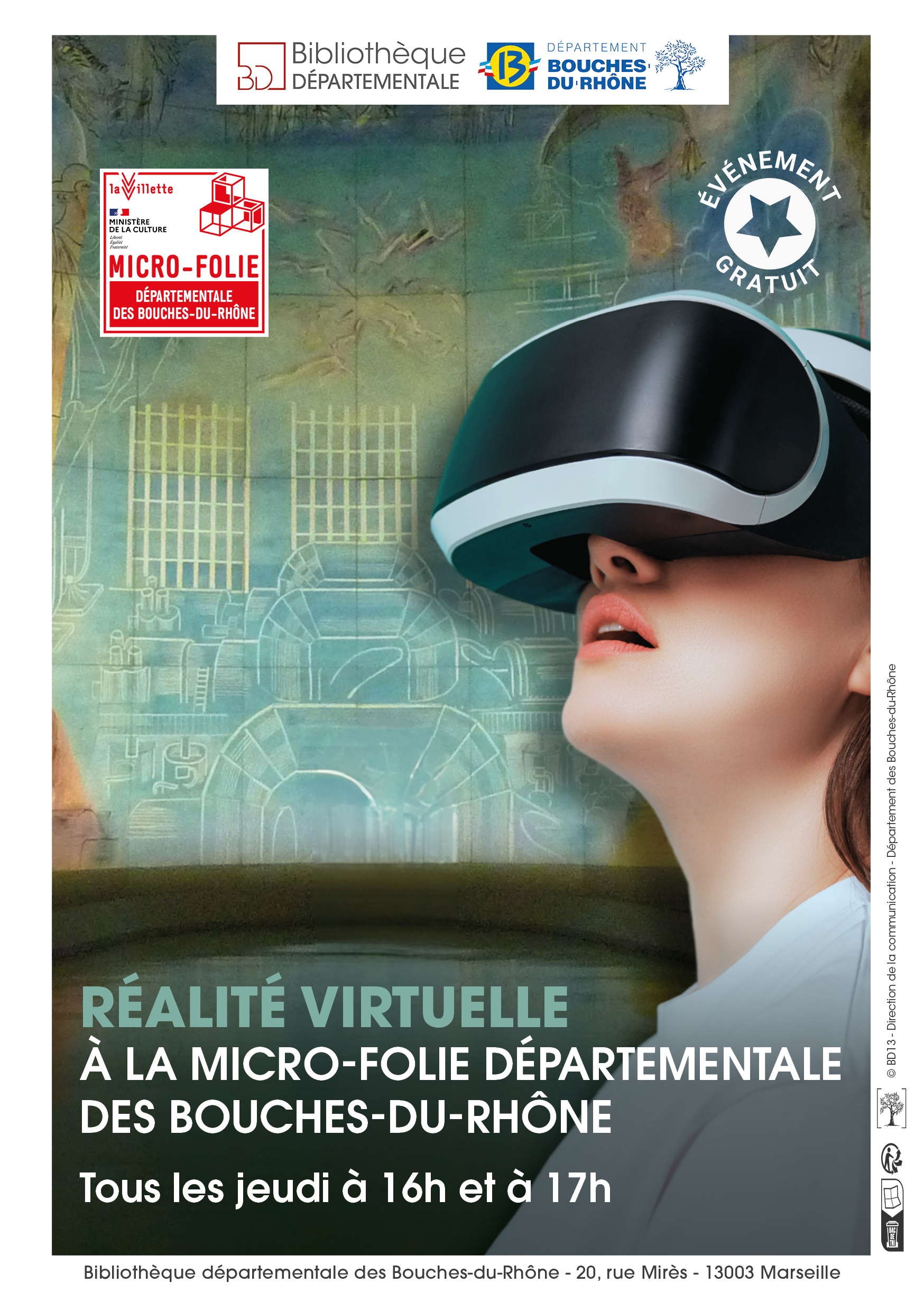 Les jeudis r�alit� virtuelle � la micro-folie d�partementale des Bouches-du-Rh�ne