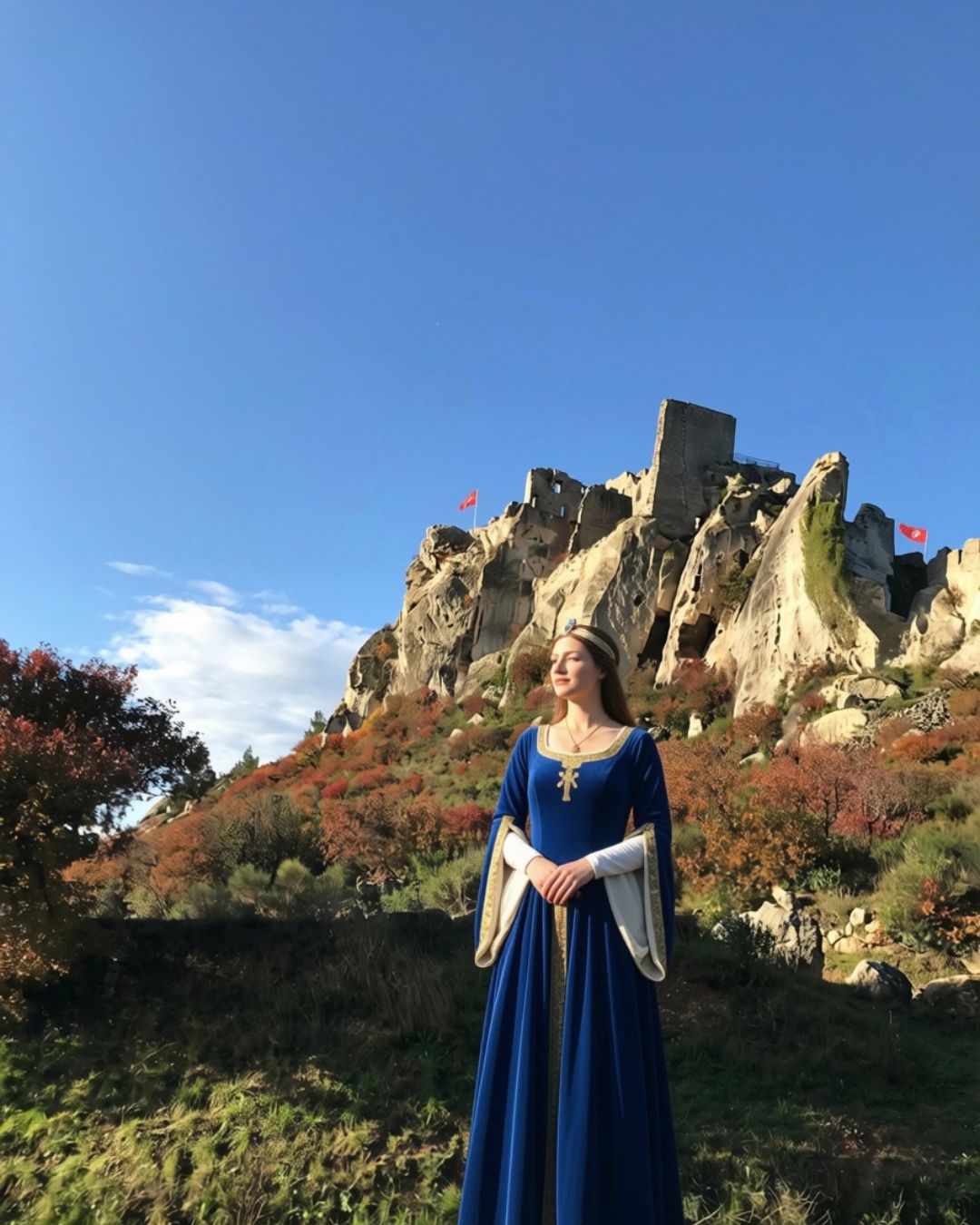 visite guid�e Alix, derni�re Dame des Baux-de-Provence