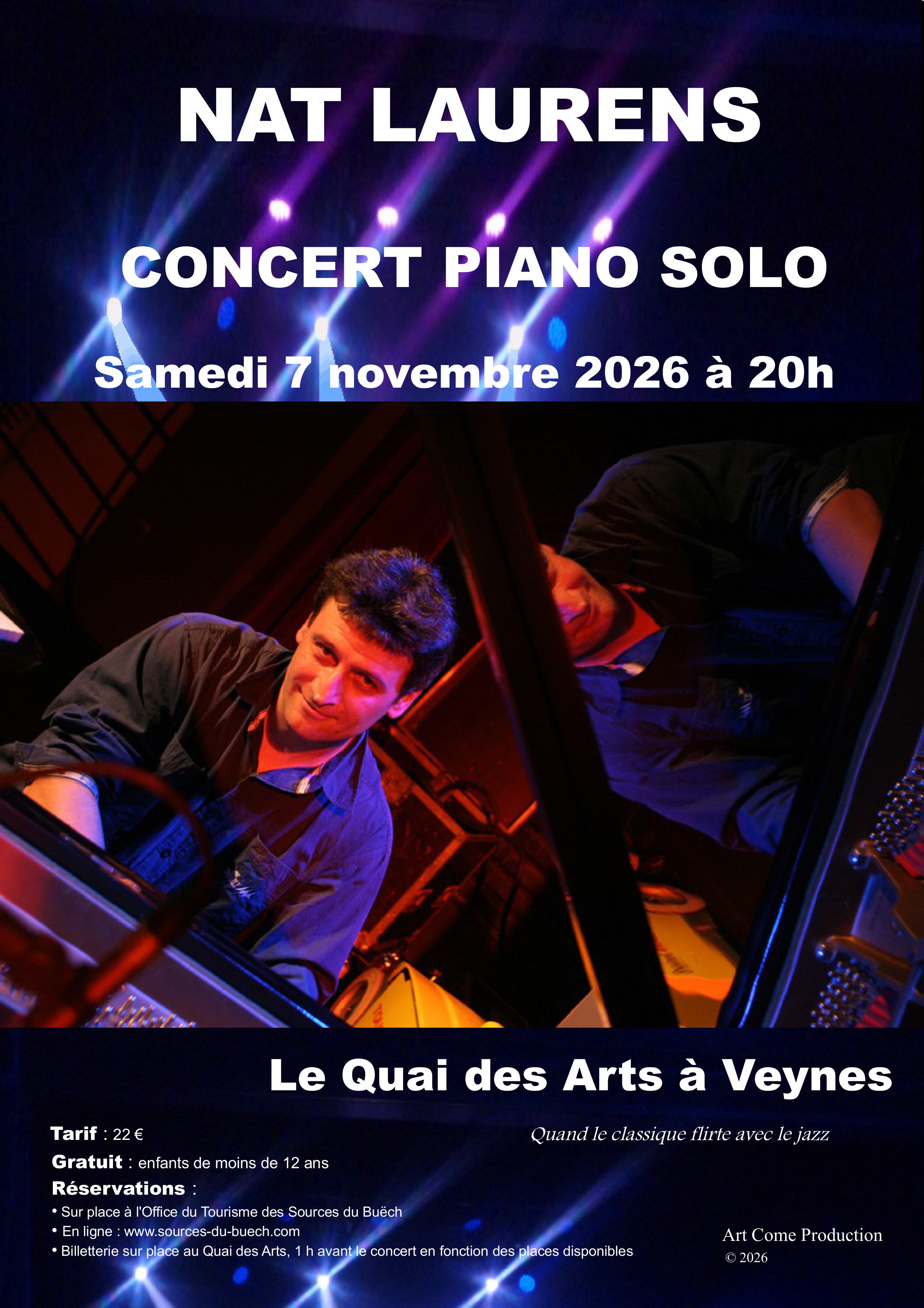 Nat Laurens - Concert Piano Solo