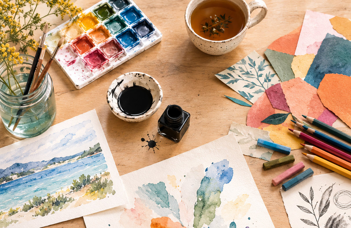 Atelier Arts-plastiques - Couleurs en Libert�
