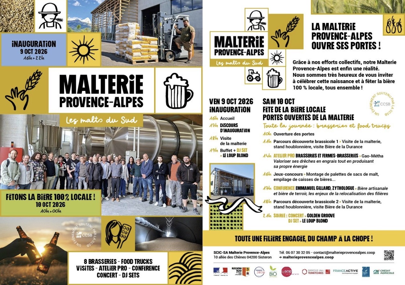 Inauguration de la Malterie Provence-Alpes