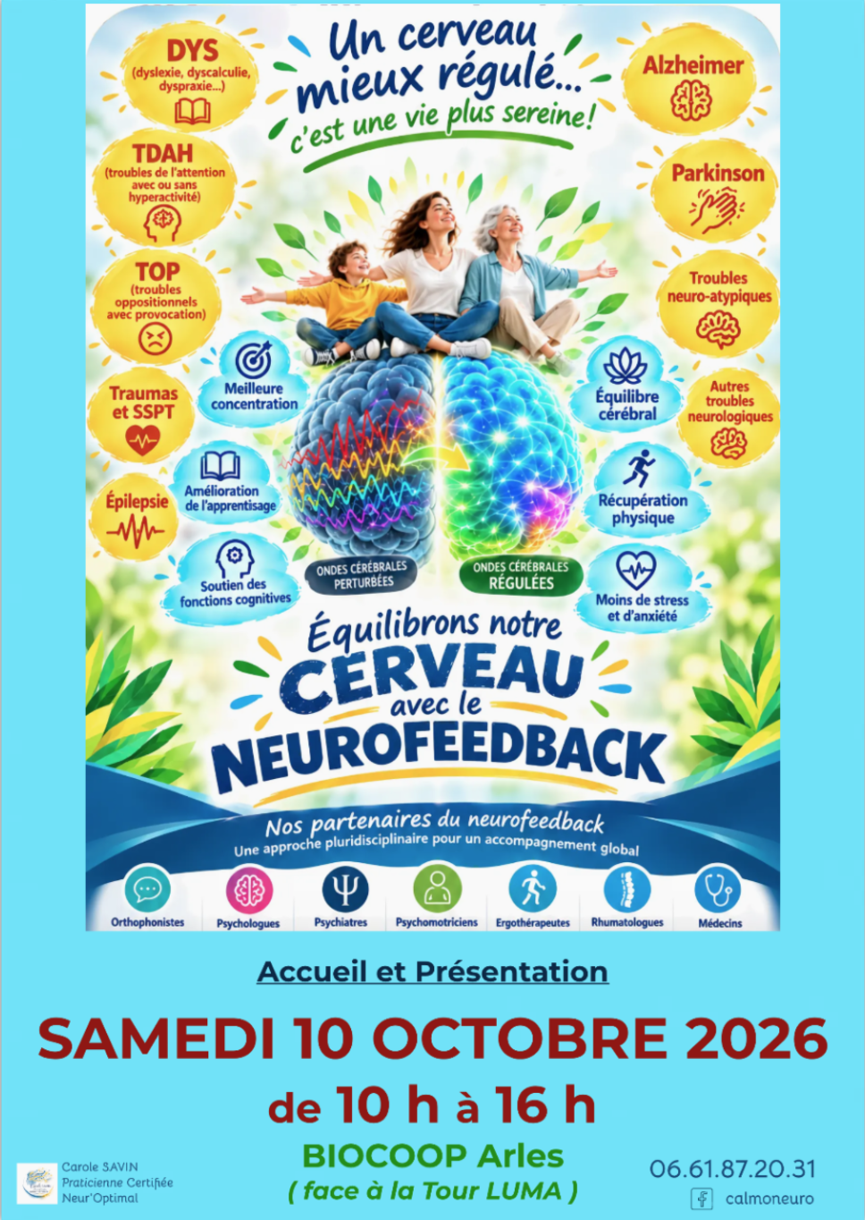 �quilibrons notre CERVEAU avec le NEUROFEEDBACK
