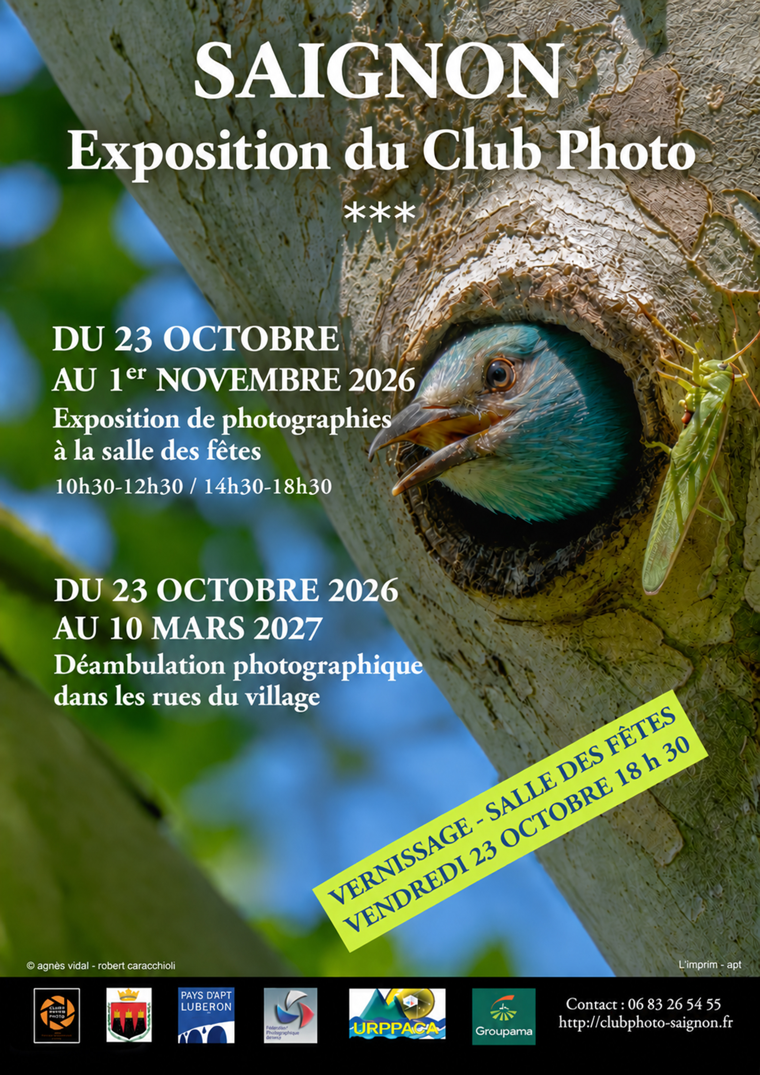 Exposition d'automne et d'hiver du Club Photo de Saignon