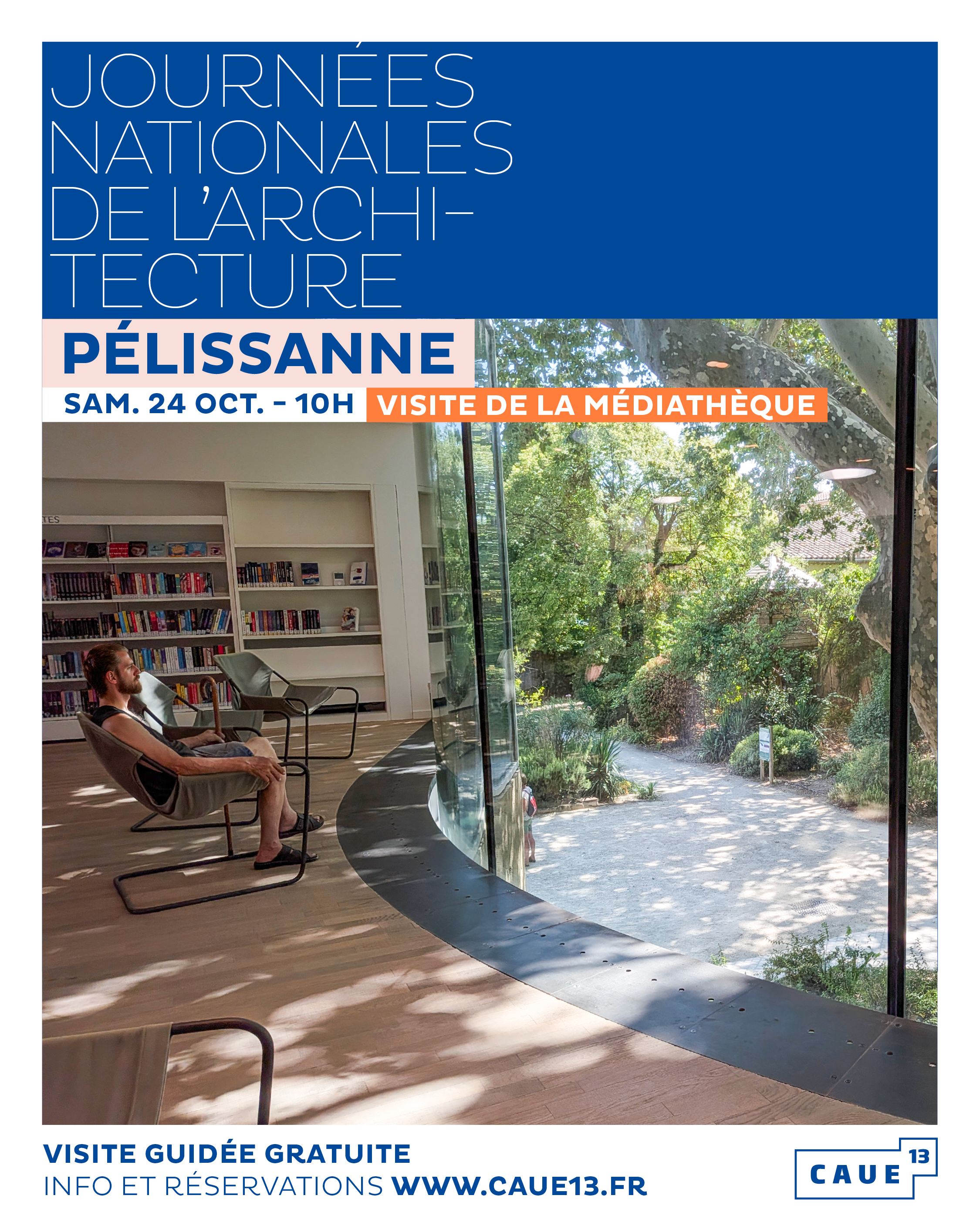 Journ�e Nationale de l'Architecture : visite de la M�diath�que