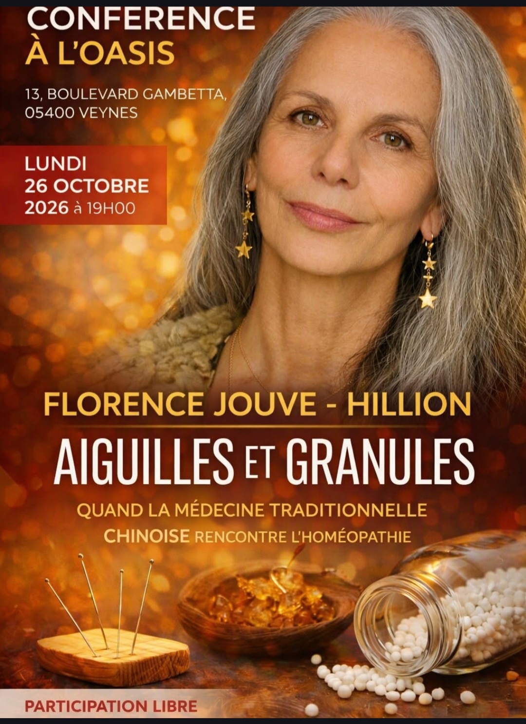 Conf�rence : Aiguilles & Hom�opathie