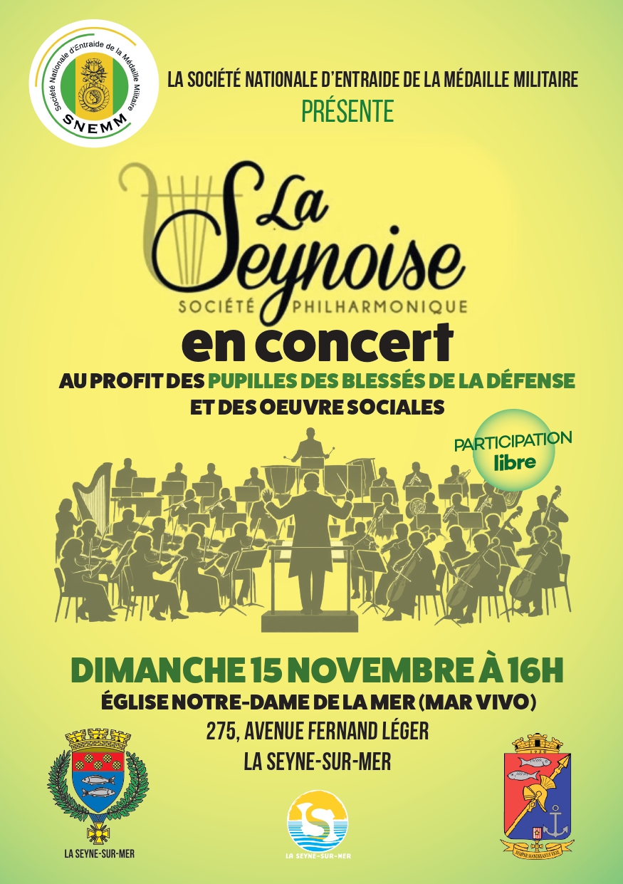Concert caritatif avec la Philharmonique La Seynoise