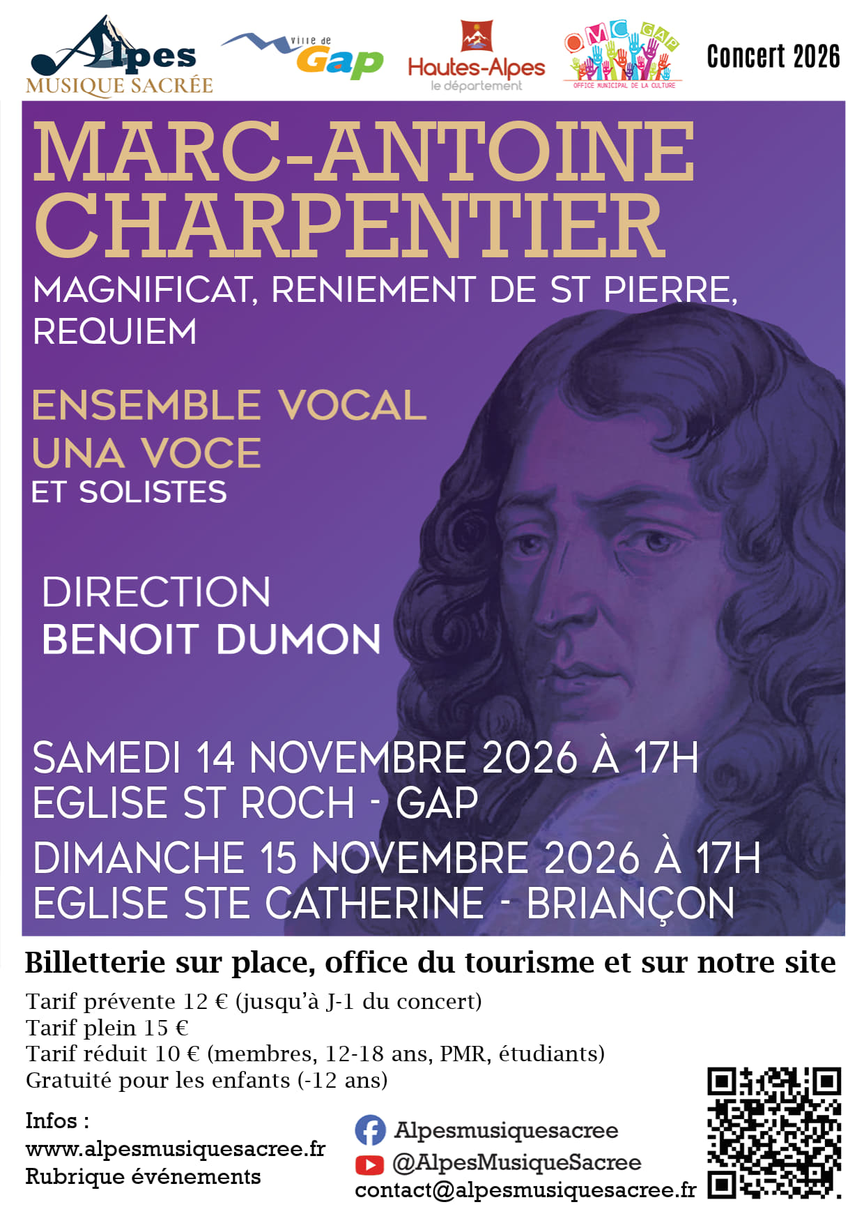 Concert de Marc-Antoine Charpentier