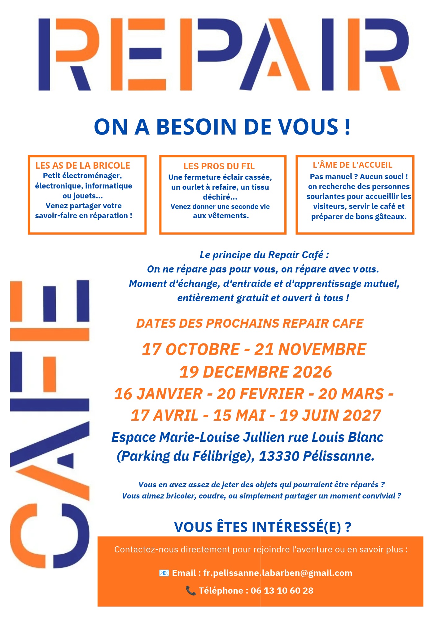 Repair caf� de P�lissanne