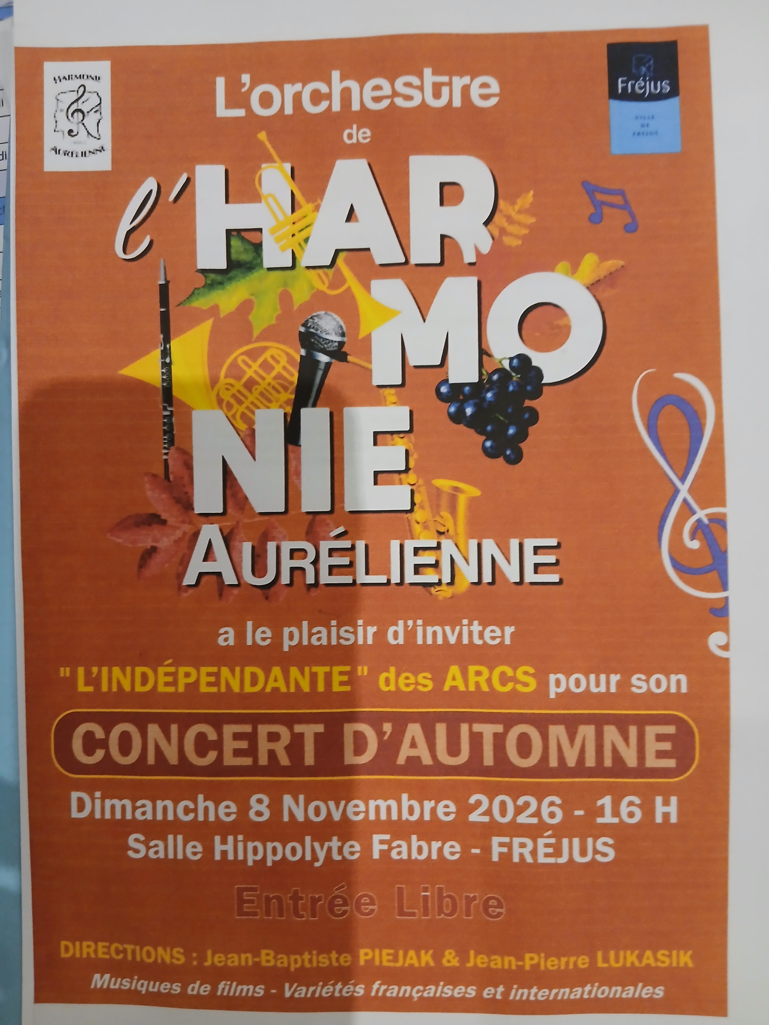 Concert de l'Harmonie Aur�lienne