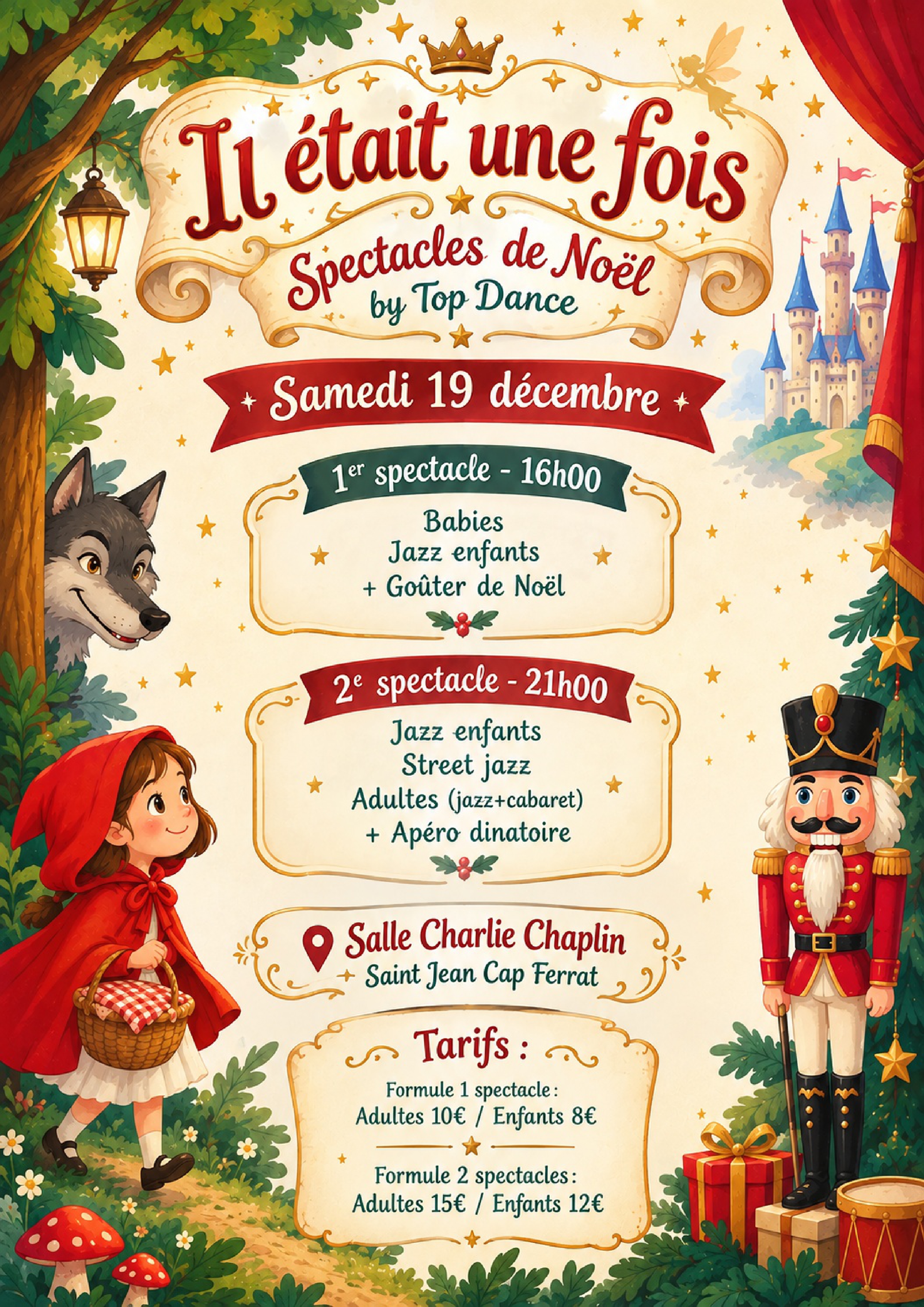 �Il �tait une fois� - Spectacles de No�l by Top Dance