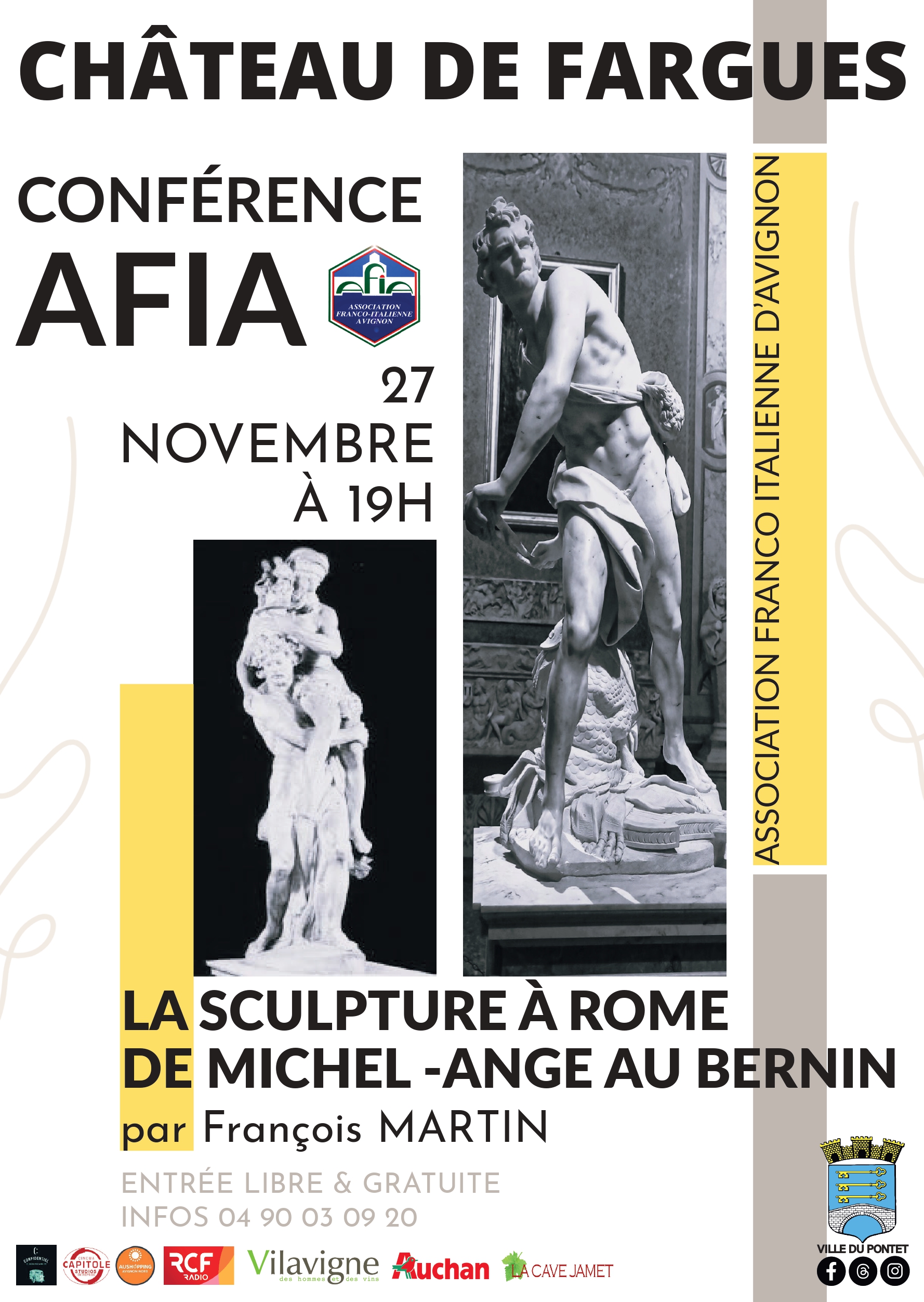 La sculpture � Rome de Michel-Ange au Bernin