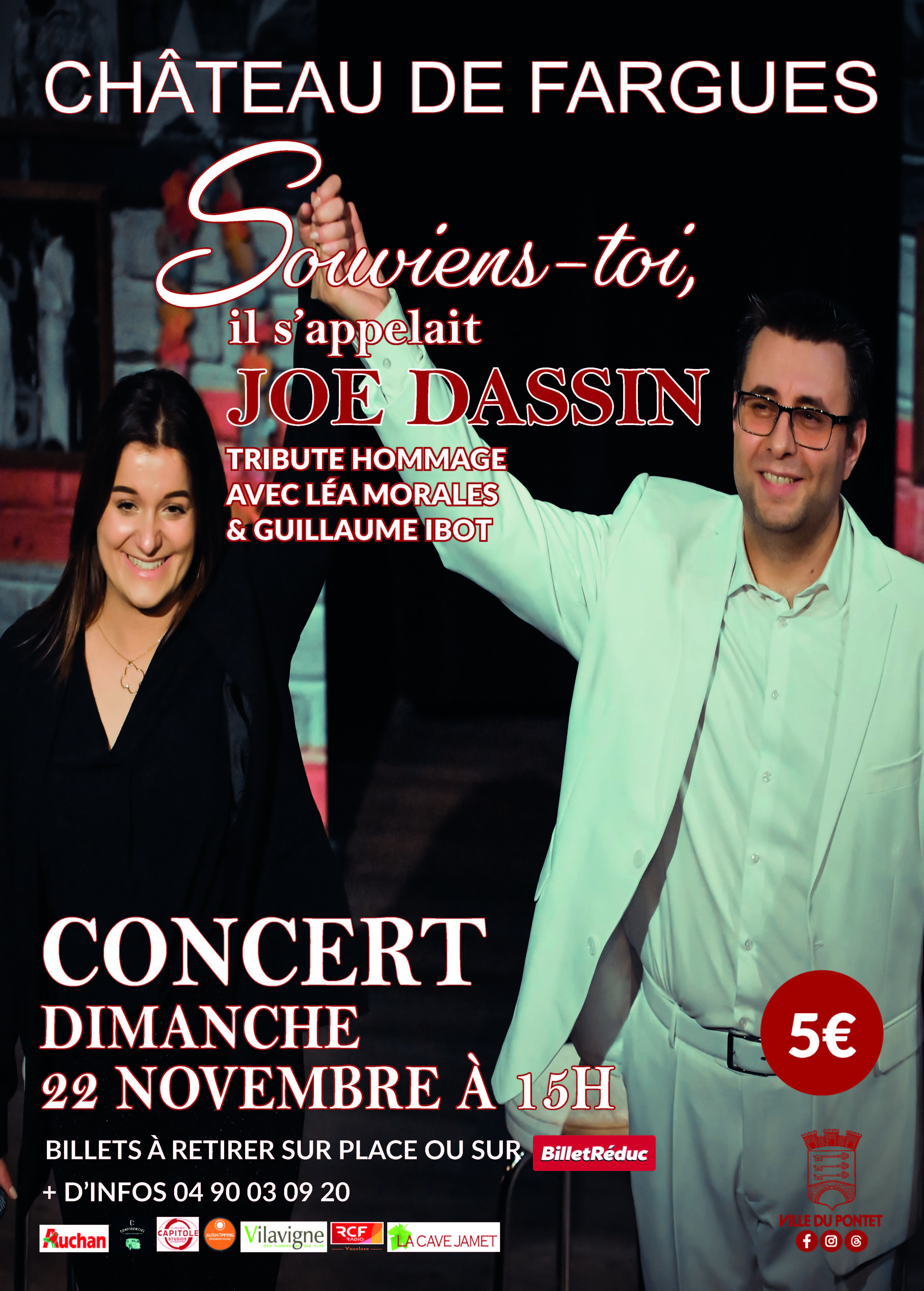Spectacle �Souviens-toi, il s�appelait Joe Dassin�
