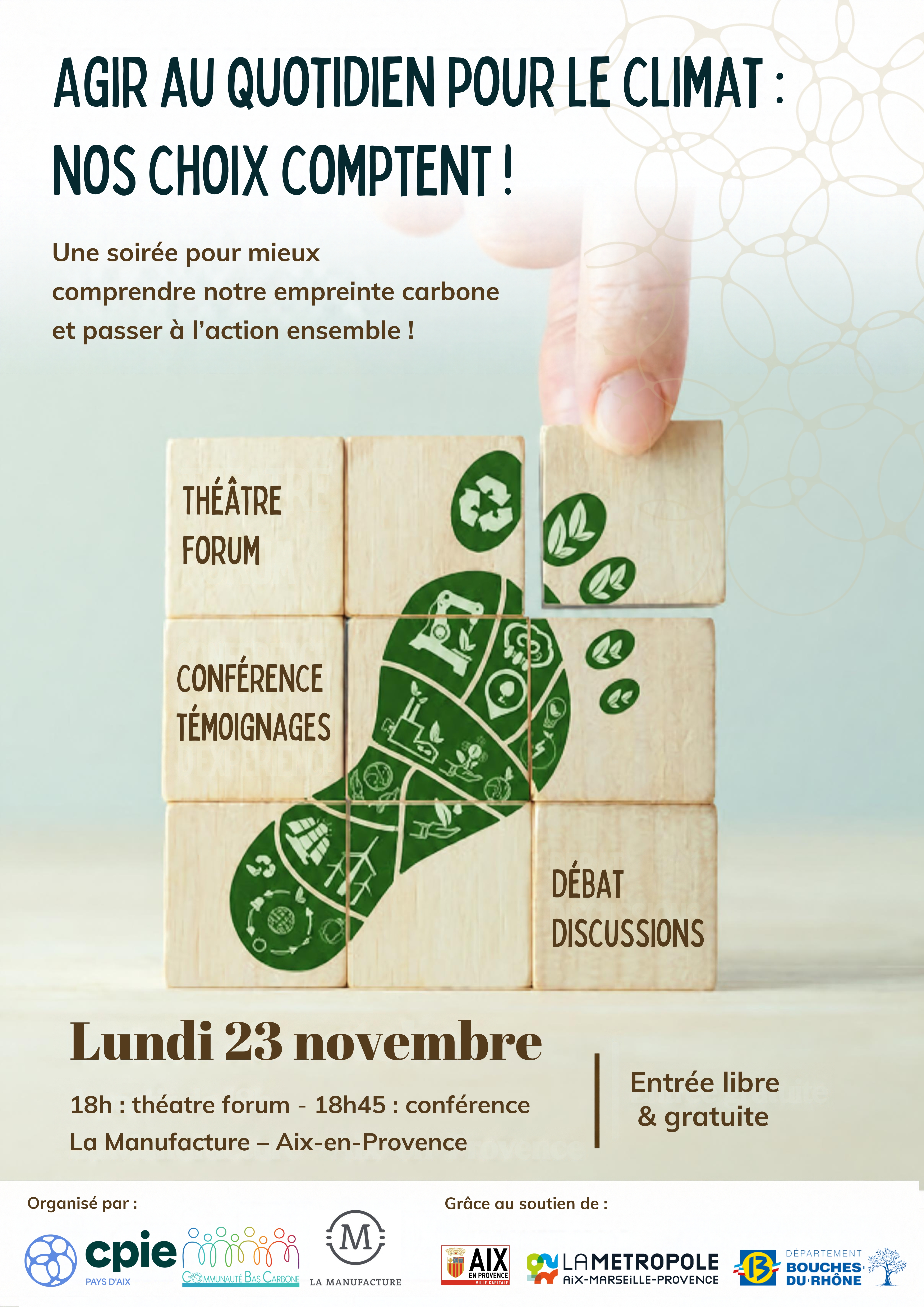Conf�rence - Agir au quotidien pour le climat : nos choix comptent!
