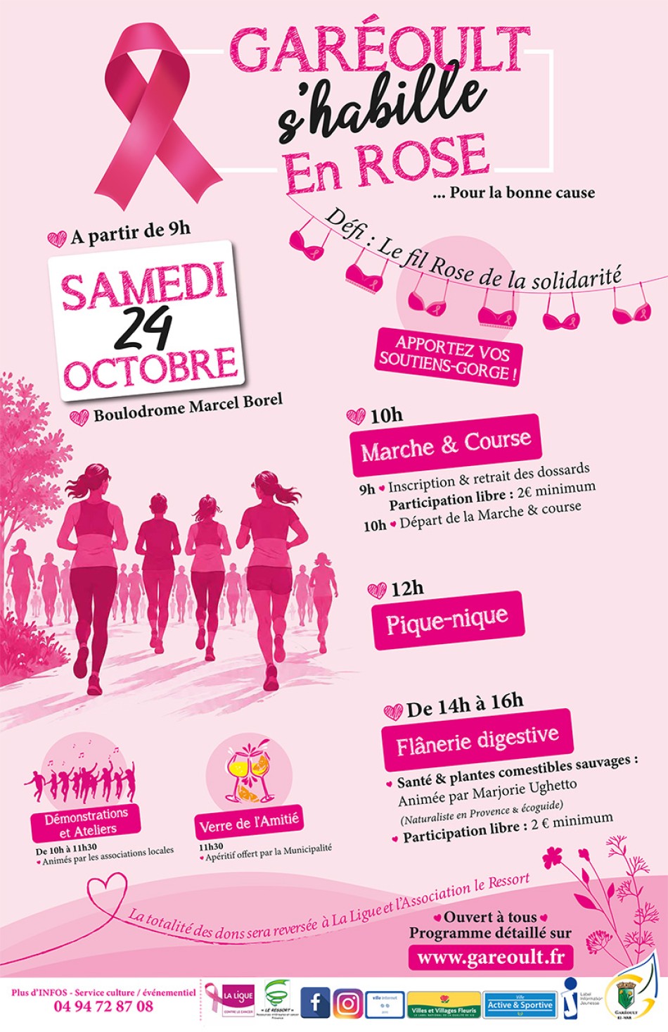 Gar�oult s'habille en rose... Pour la bonne cause