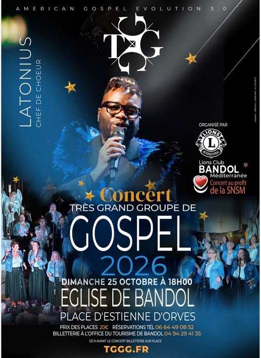 Tr�s Grand Groupe de Gospel