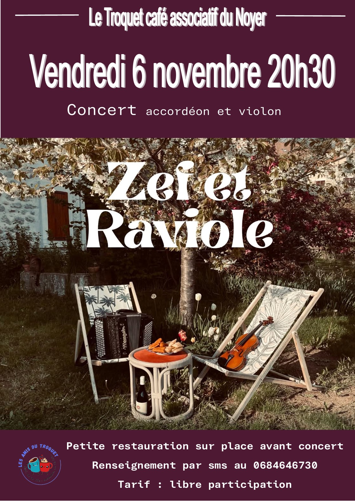Concert Zef et Raviole